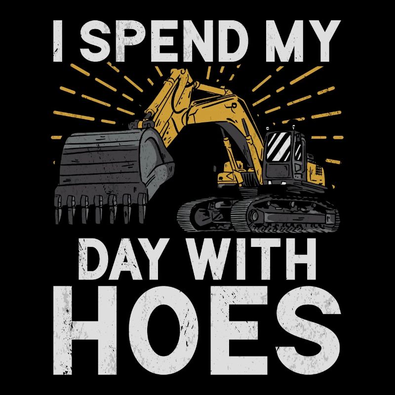 Funny construction workers & construction site excavator drivers