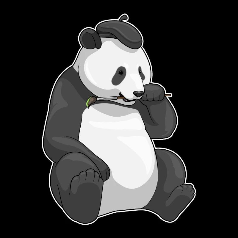 Panda Painter Brush