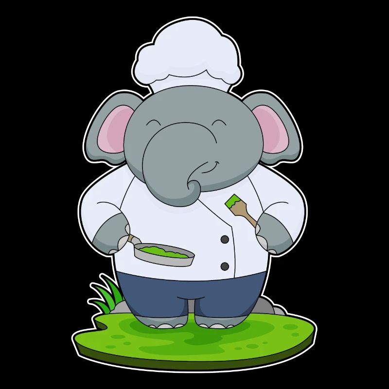 Poêle à éléphant