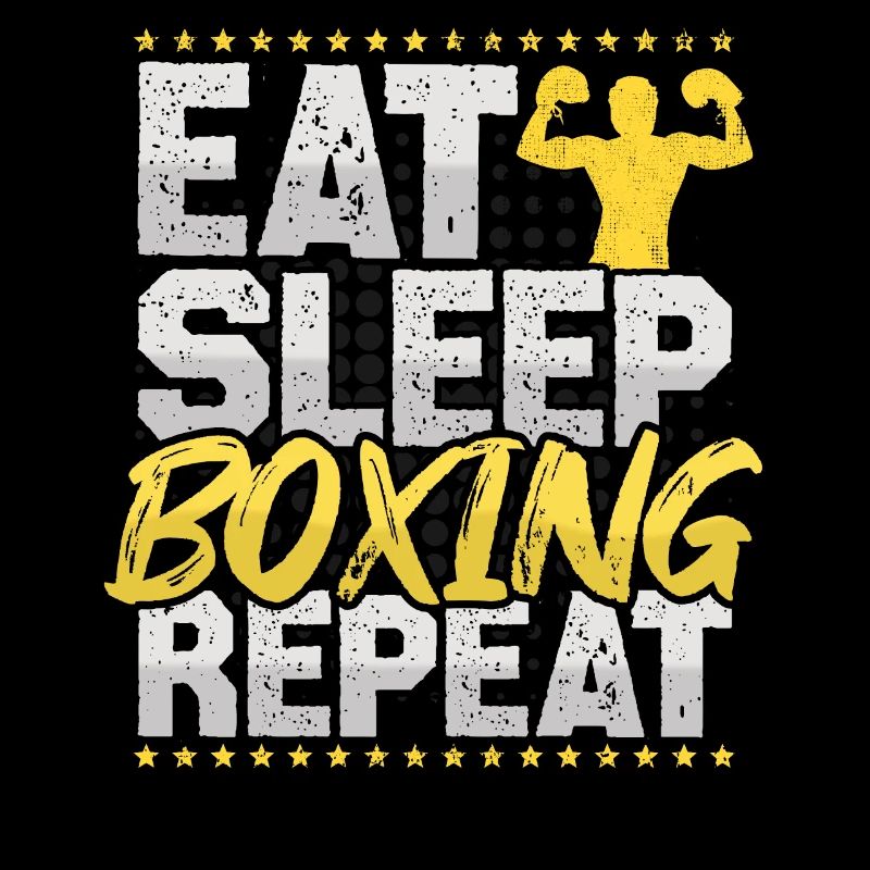 Boxing Eat Sleep Repeat Boxing Ring Hobby Boxing