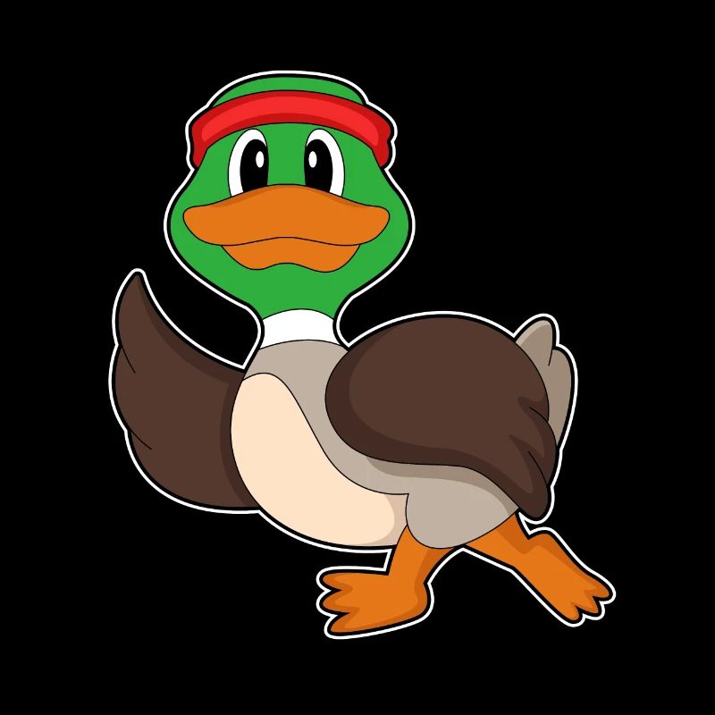 Duck Jogger Jogging Sport