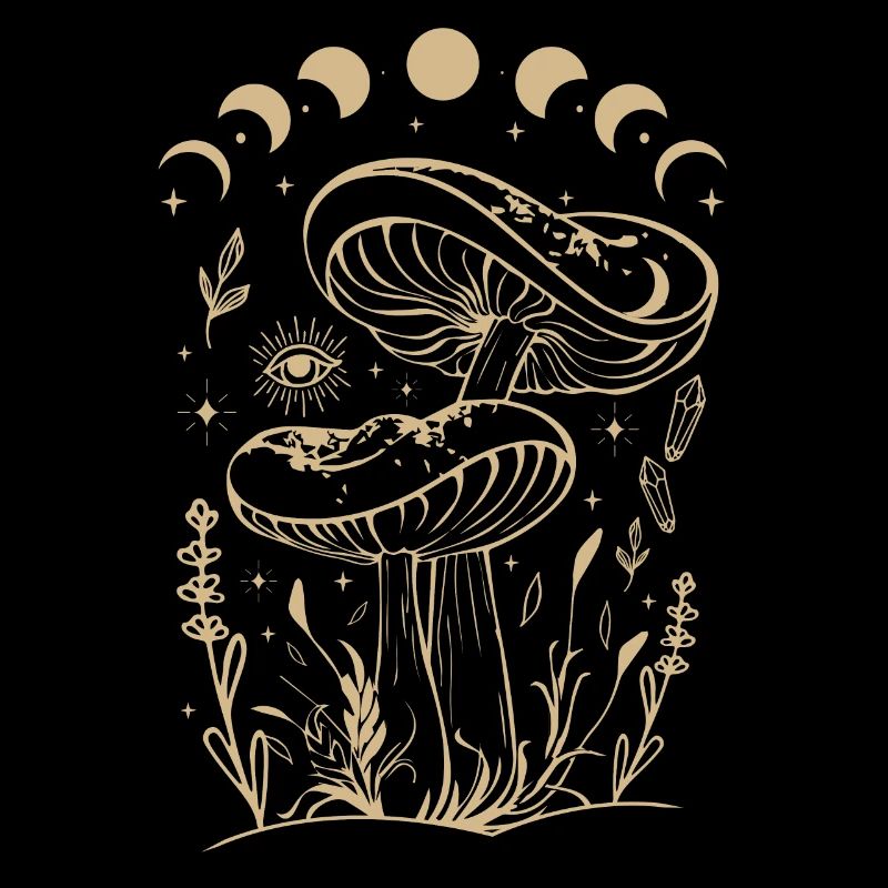 Boho Pilze Cottage Core Aesthetic Goblincore