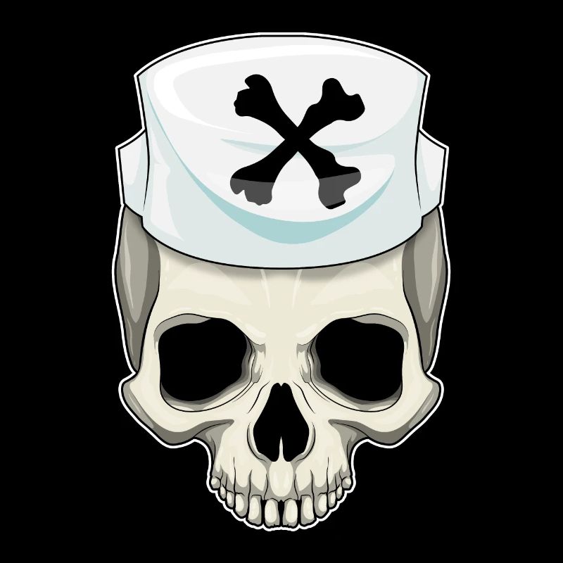 Totenkopf Krankenschwester