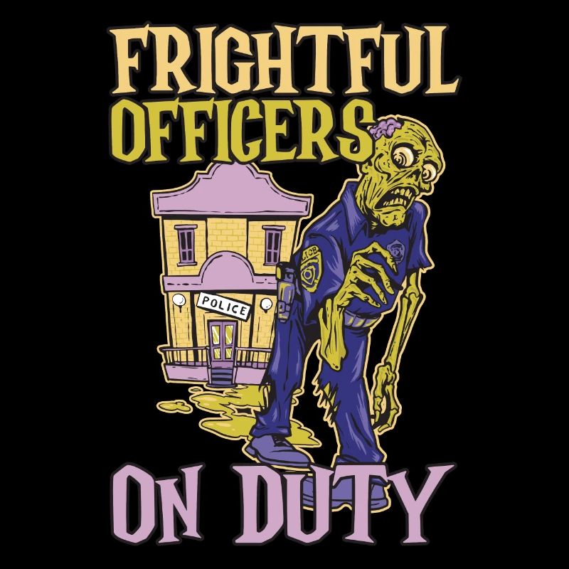 Terribles policiers en service Policier Hallowe