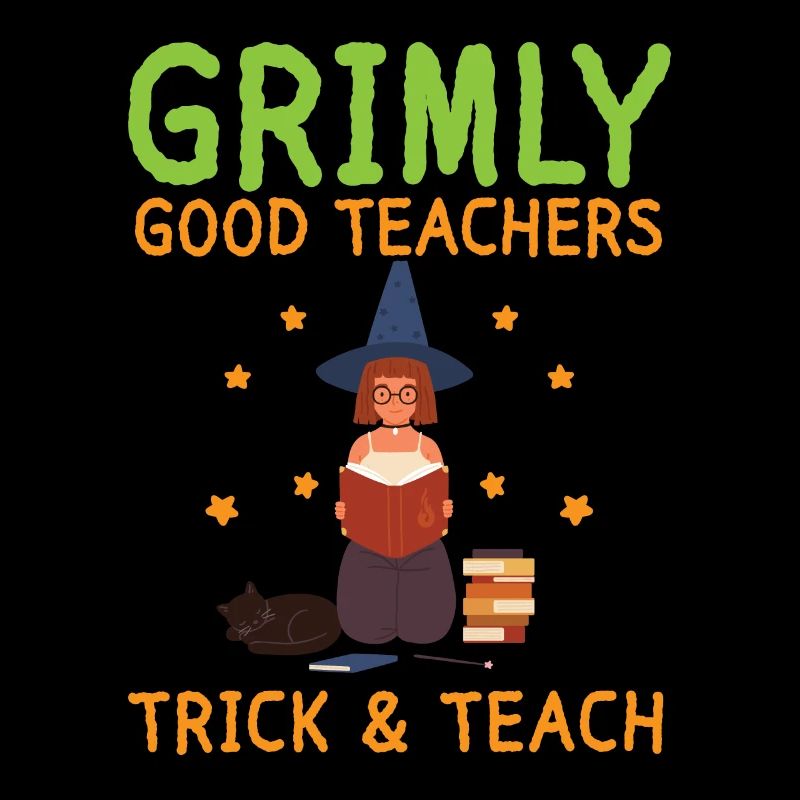 Grimmige gute Lehrer Trick & Teach Halloween