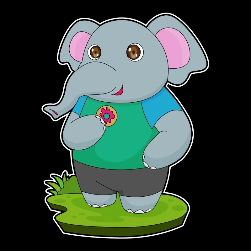 Elephant Donut