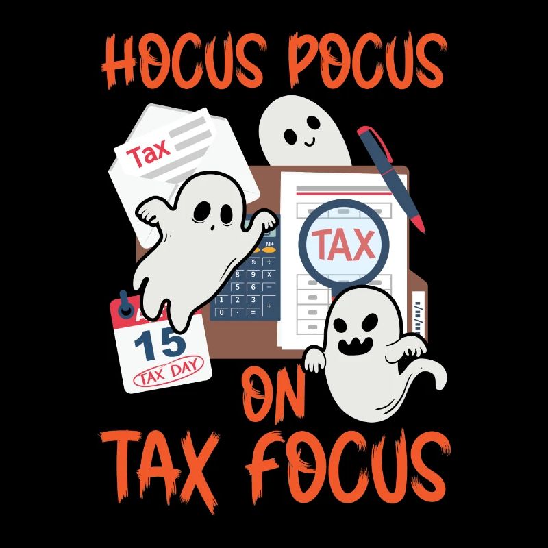 Hocus-pocus sur le comptable fiscal Halloween
