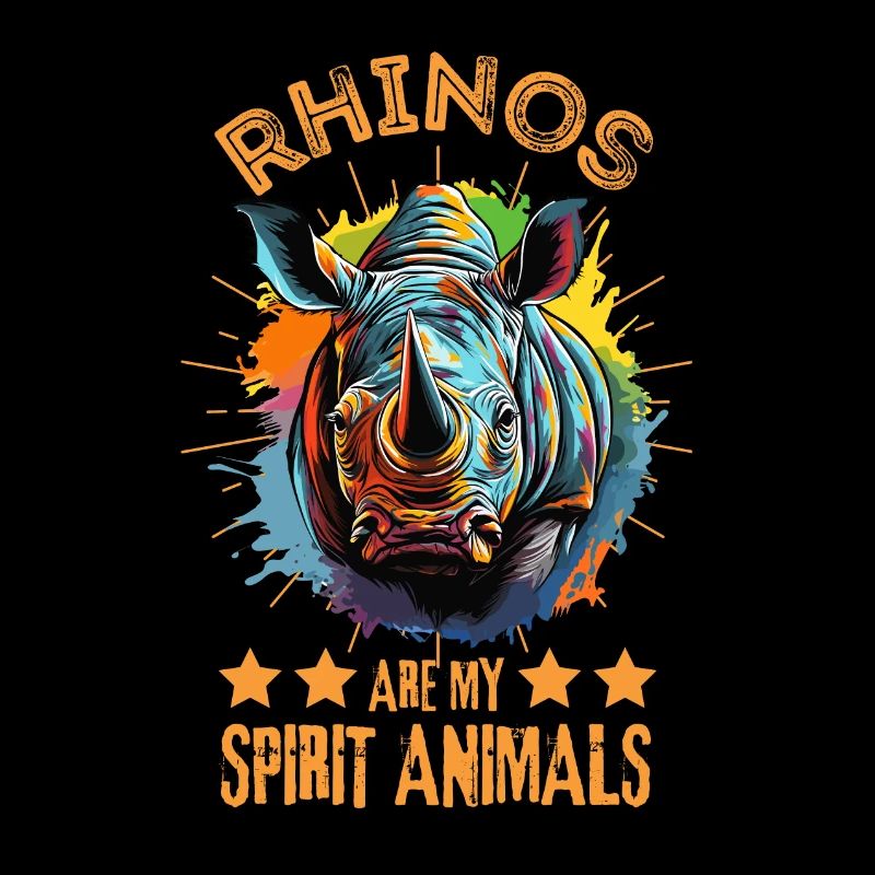 Rhinocéros coloré
