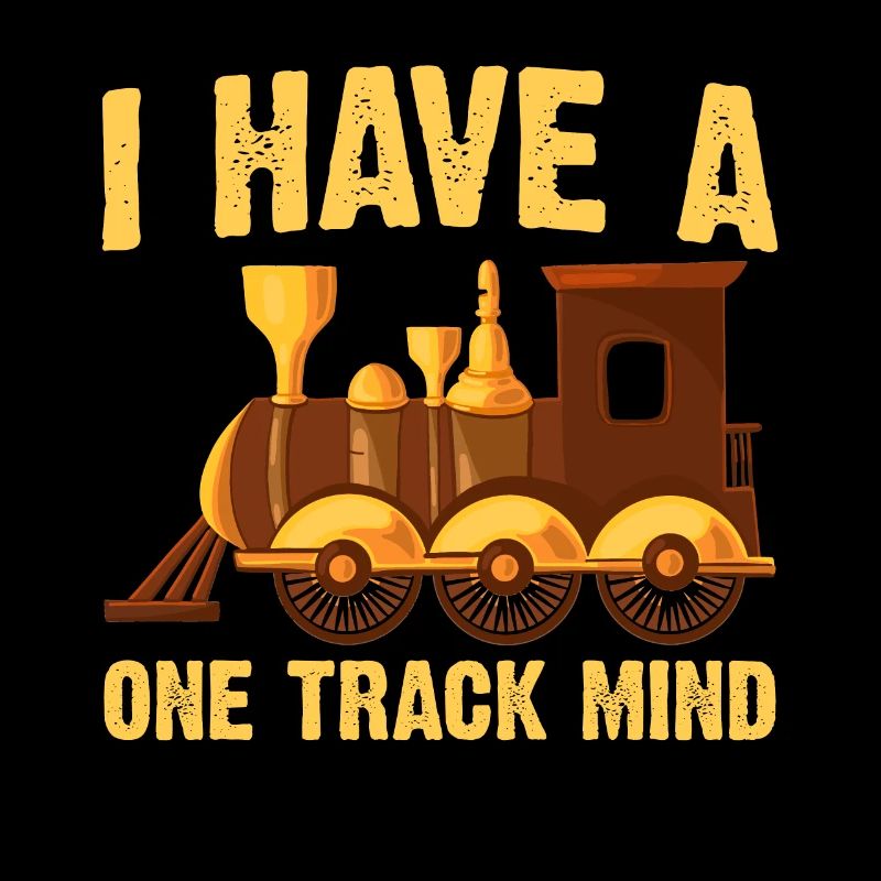 Zug Einstrecke Mind Railroad Lokomotive