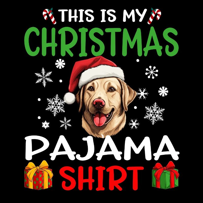Pyjama de Noël chien Labrador Retriever