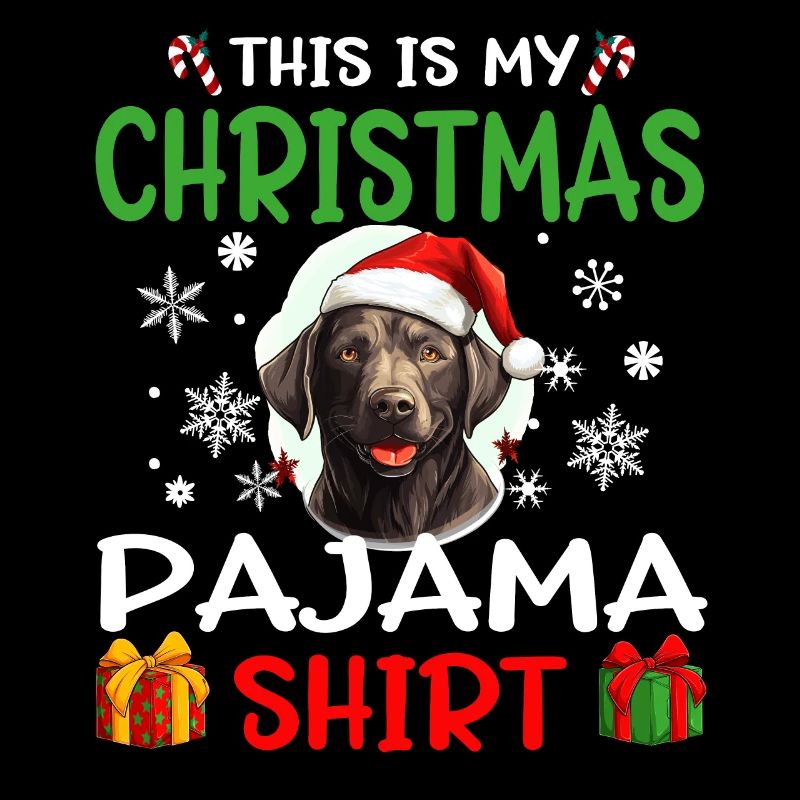 Pyjama de Noël chien Labrador Retriever