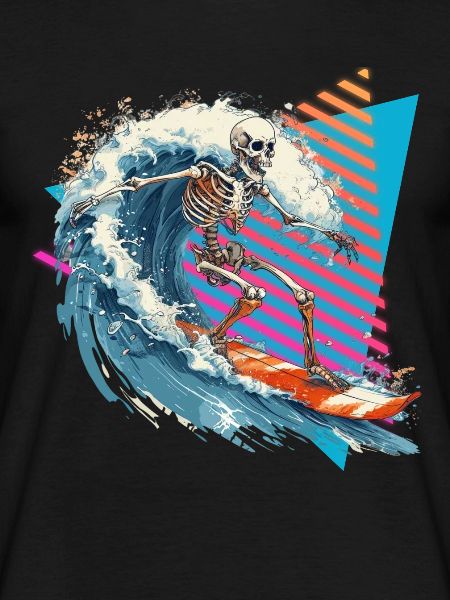 Skeleton Surfer 80s
