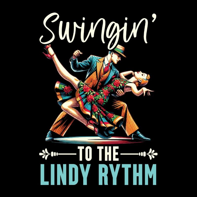 Danseur de Lindy Hop Danse Swing Danse