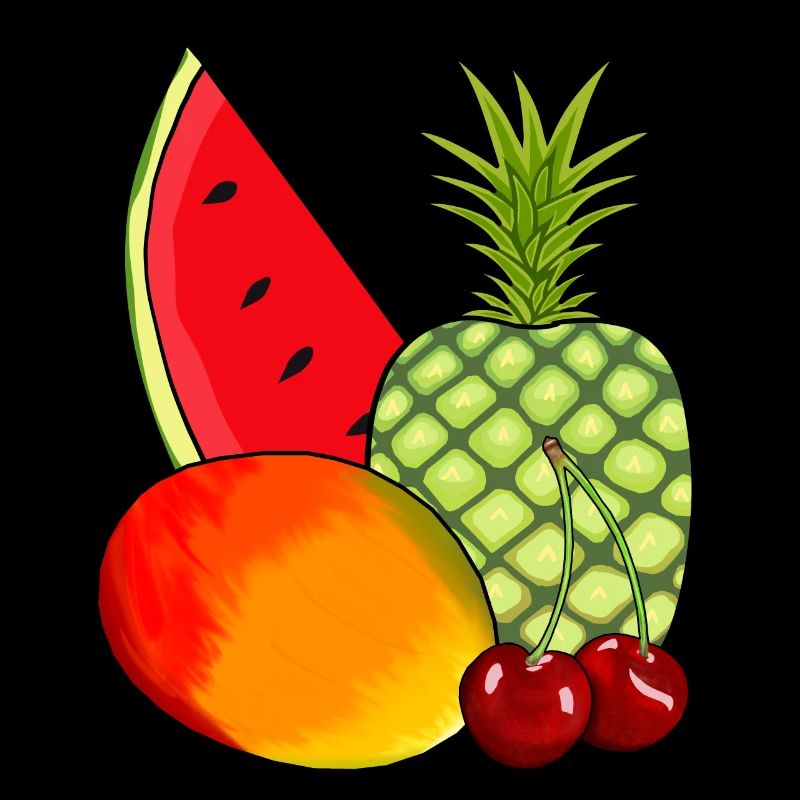 Mango Obs Fruits Pineapple Vitamins Fruit Summer