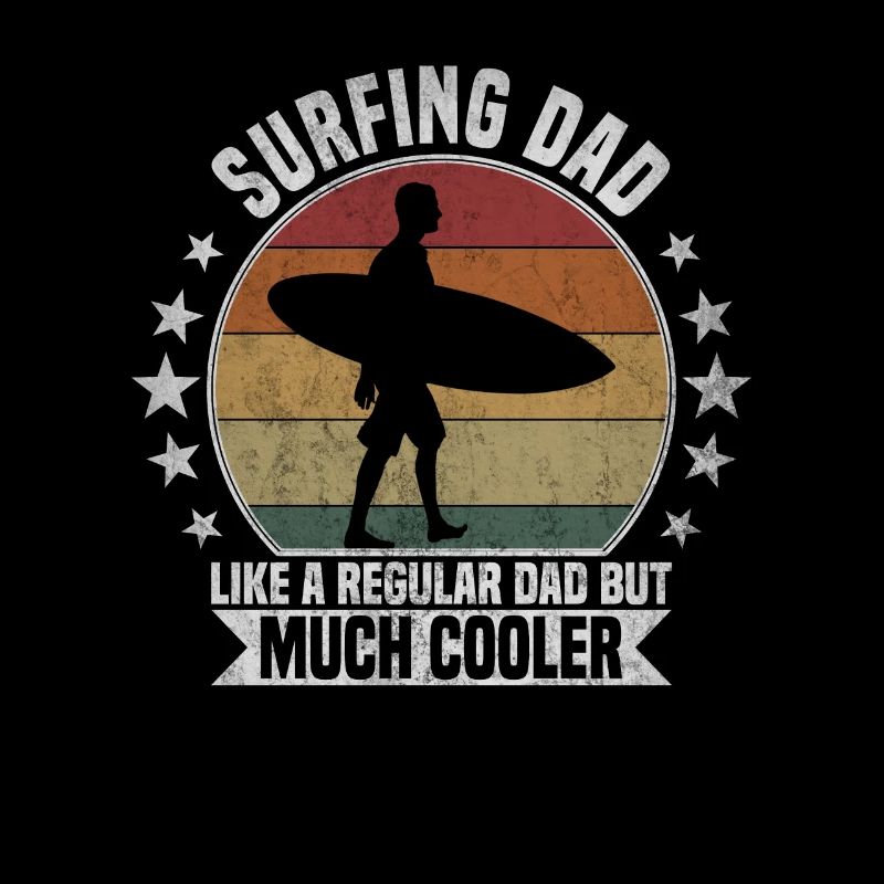 Surfing Dad Surfer