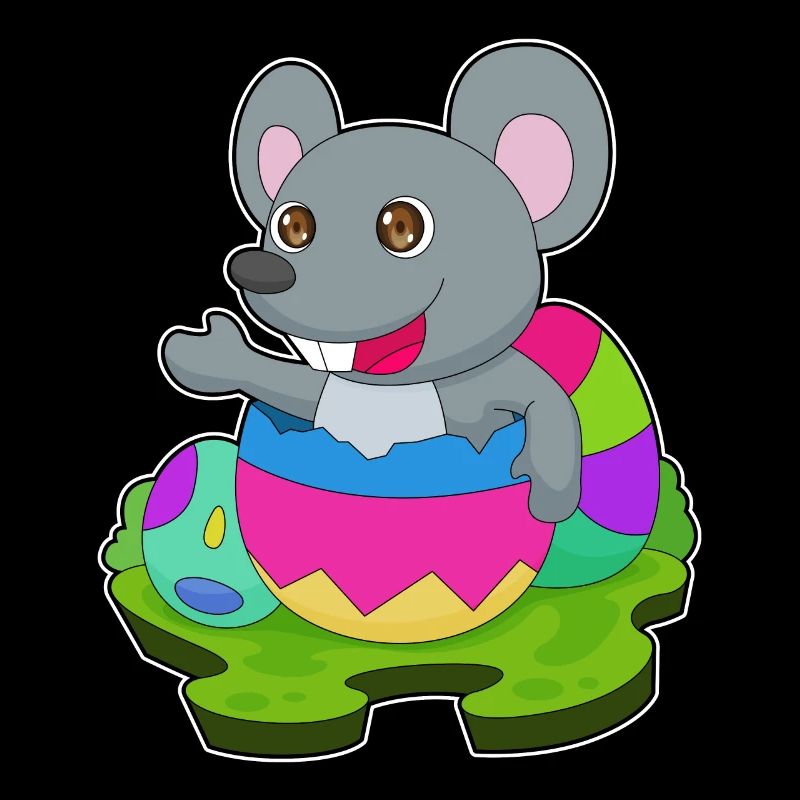 Mouse Easter Easter Eggs