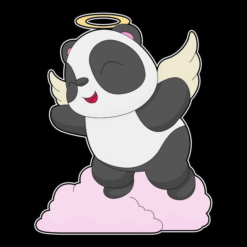 Panda Ange Ange Ailes
