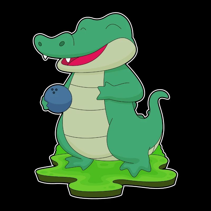 Crocodile Bowling Bowling Ball