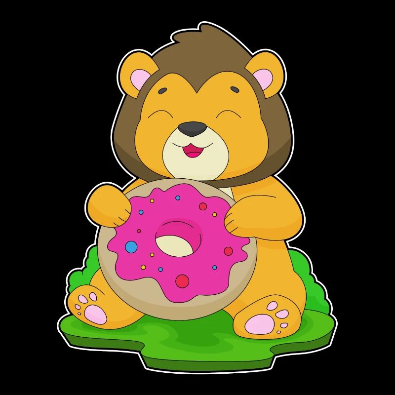 Beignet Lion