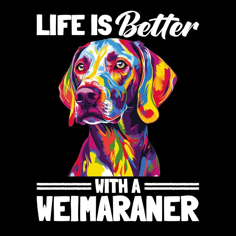 Weimaraner Dog Life is Better with a Weimaraner