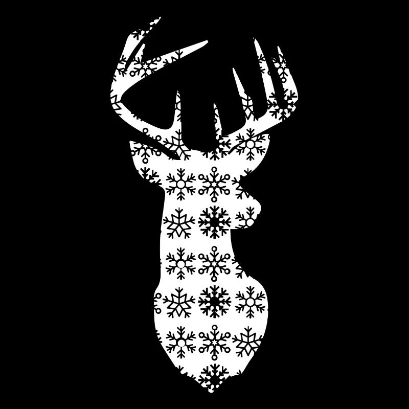Weihnachtshirsch – Weißwedelbock