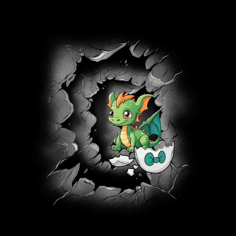 Baby Drache Eierschale Kind Kinder Geburt Ei