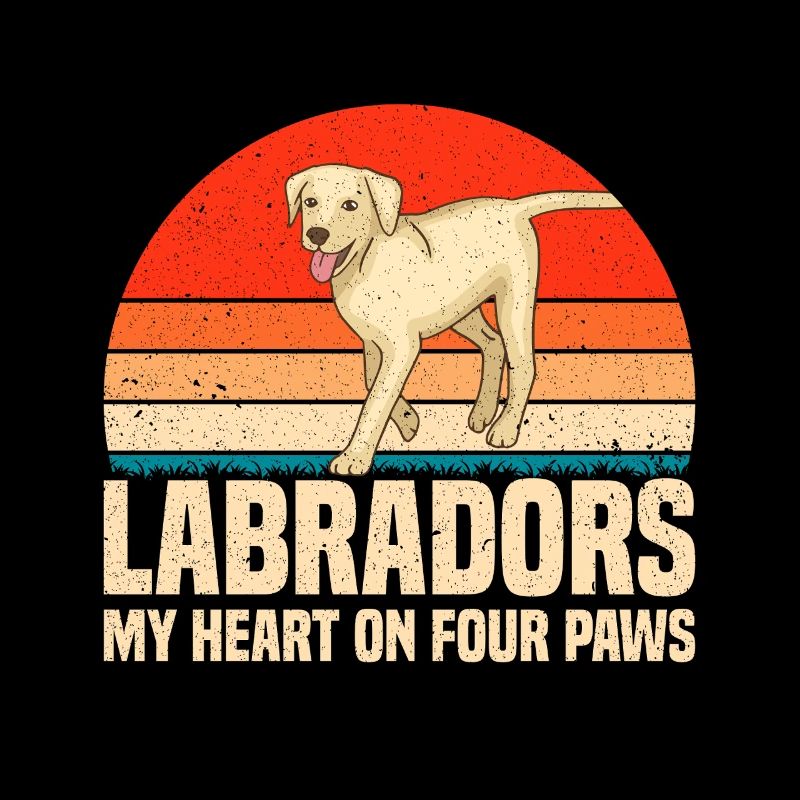 American Labrador Retriever Owner Black Lab Dad