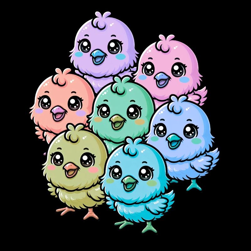 Baby chick child children Easter Happy Easter