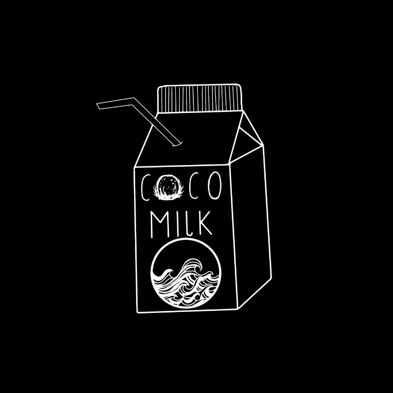 Lait de coco lait de coco lait pack soja végétalien