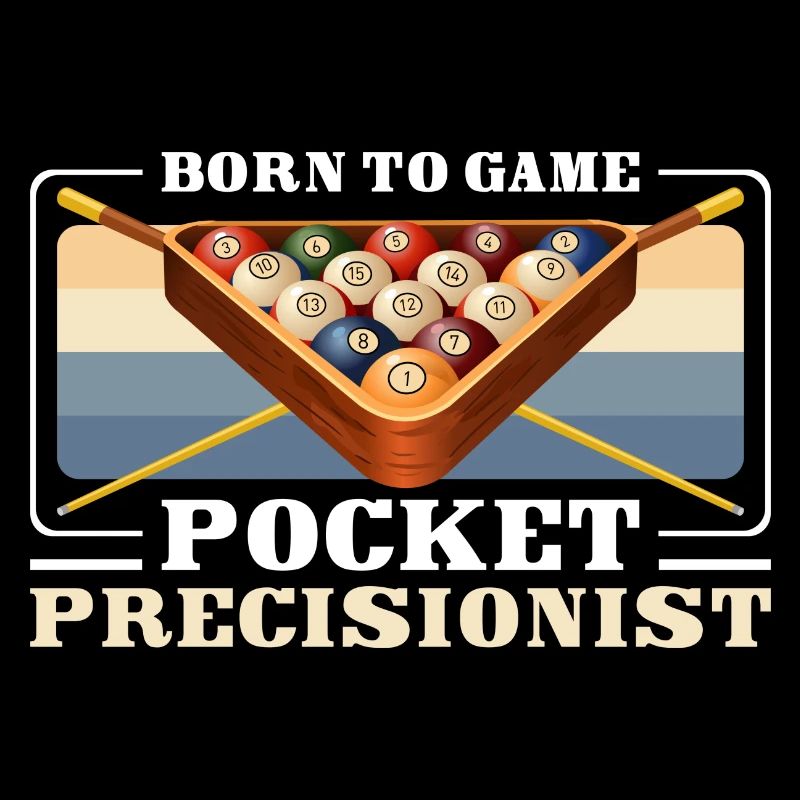 Pool Billiard Player Cue 8-Ball
