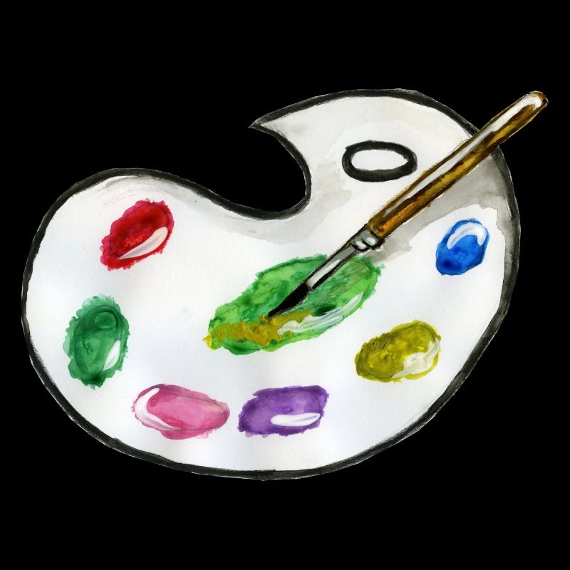 palette de peinture
