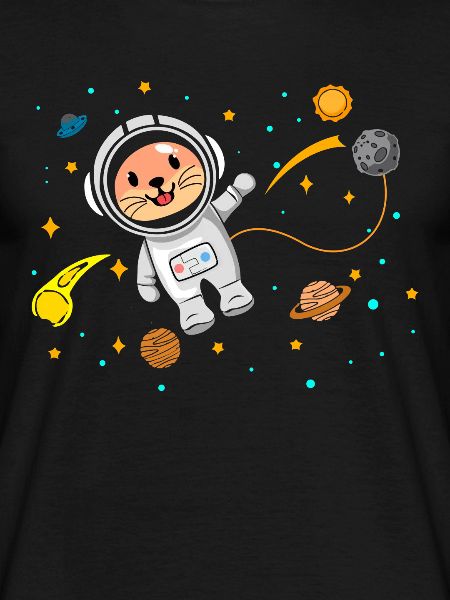Otter lover Astronaut