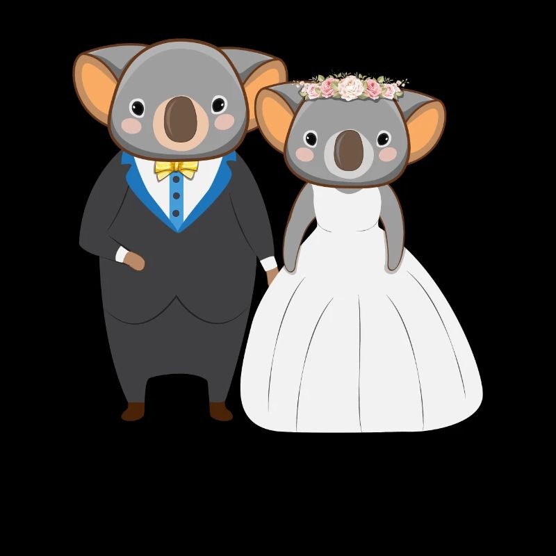 Verlobter Koala-Liebhaber Koala-Flüsterer Tier