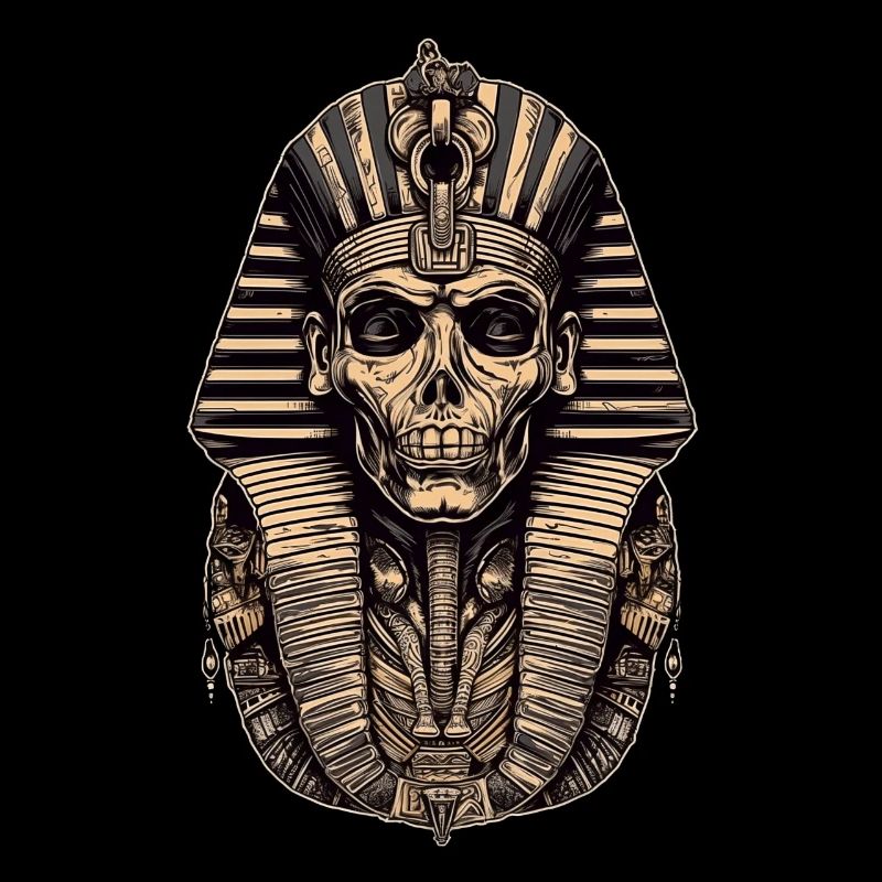 Pharaoh Egypt Skull Death Mask Gift