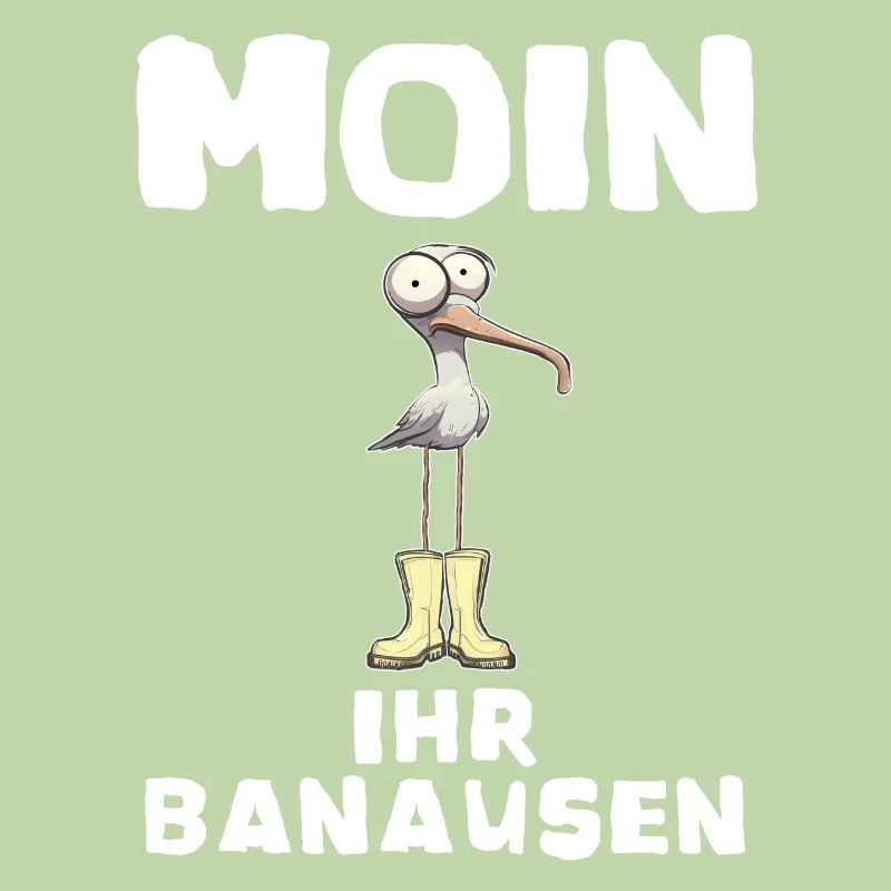Geschenk Geschenkidee Spruch Moin Banausen