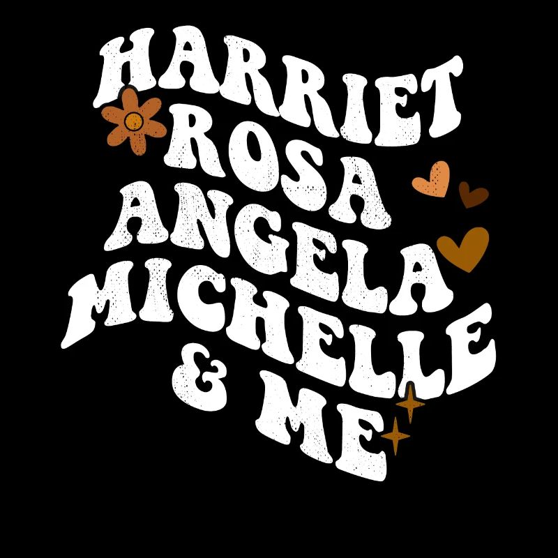 Retro Groovy Melanin Pride Harriet Rosa Angela