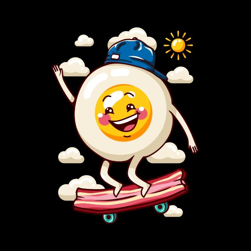Flat Egg Skateboard