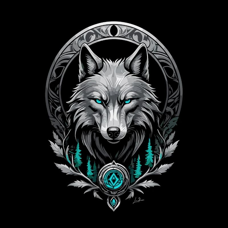 Loup arctique médiéval