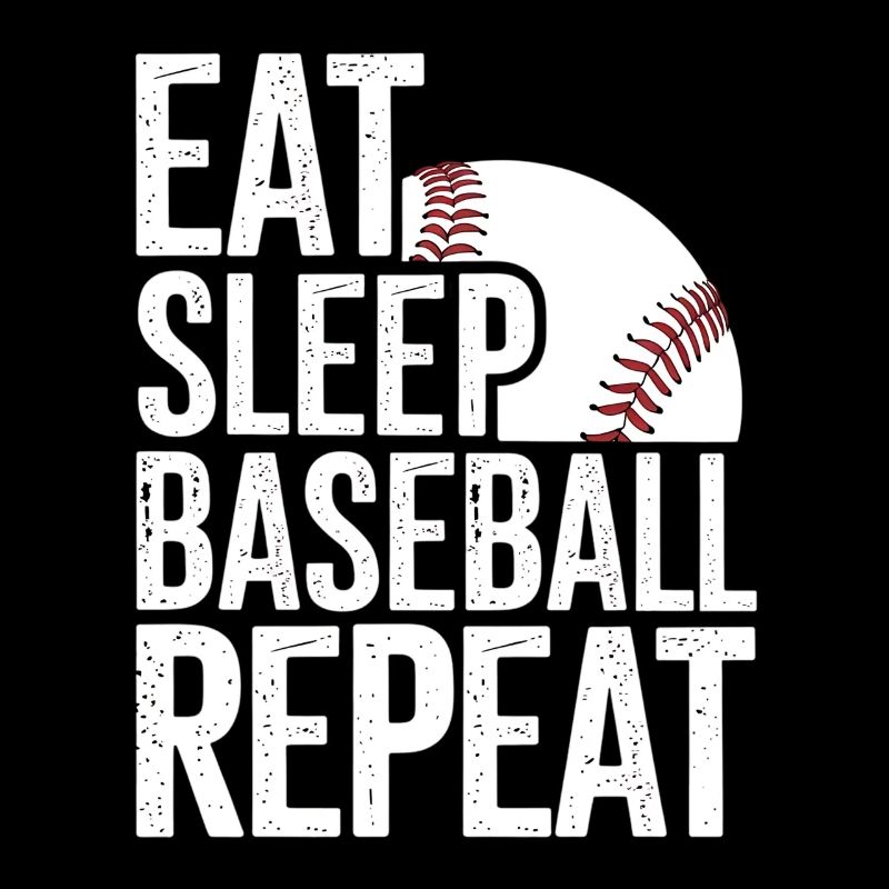 Manger dormir baseball répéter