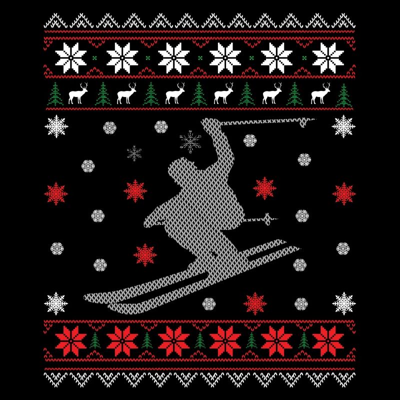 Ski - Noël laid