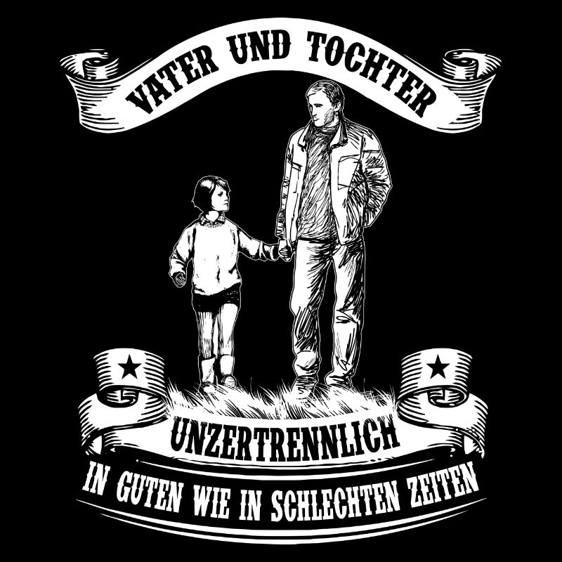 Father and daughter - inseparable