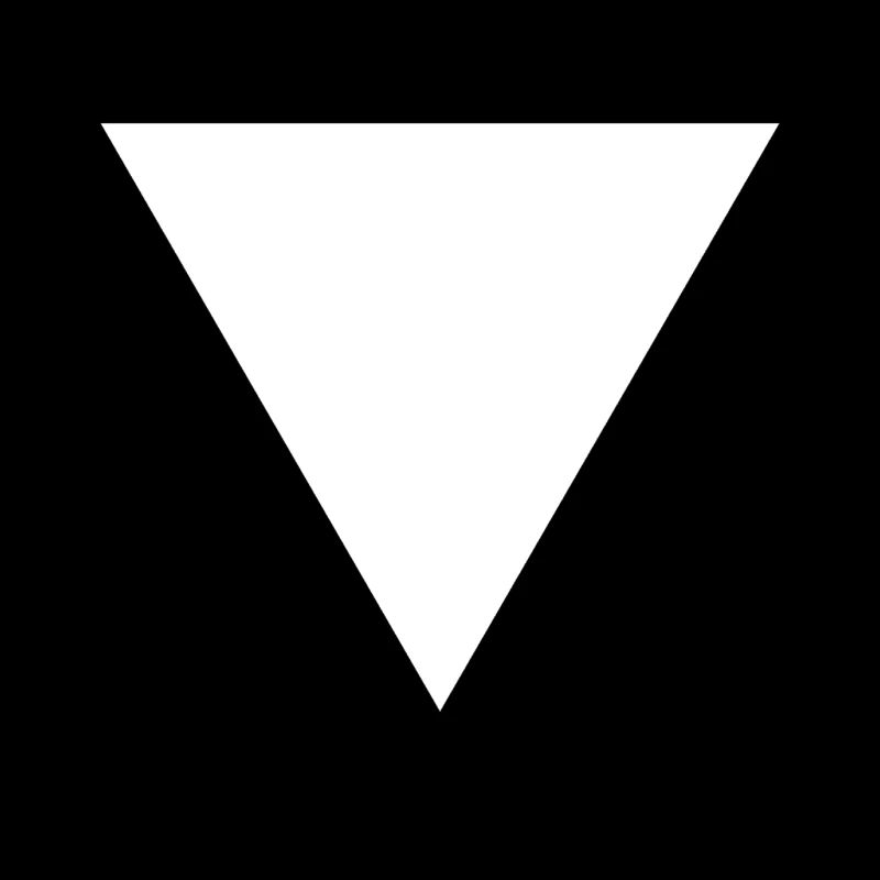Triangle blanc