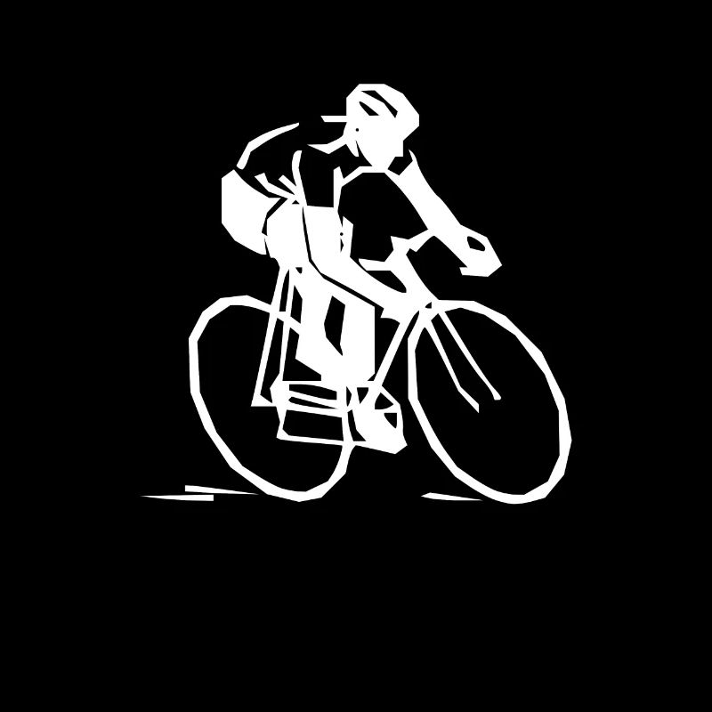 Conducteur de vélo de route