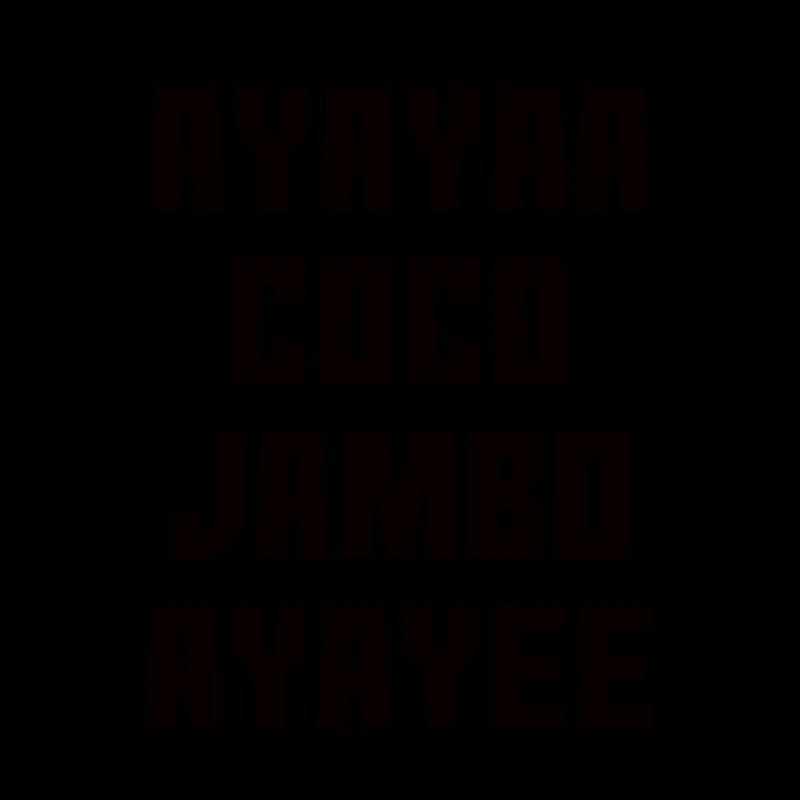 Coco Jambo Design Schriftzug - schwarz