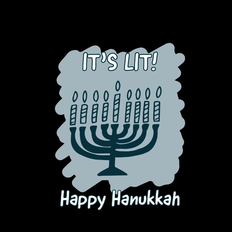It's Lit Happy Hanukkah