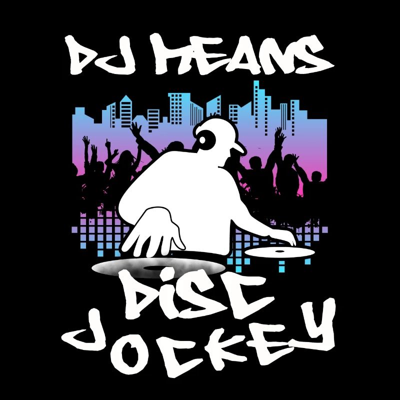 DJ Gift Music Disc Jockey Disco Techno Rave