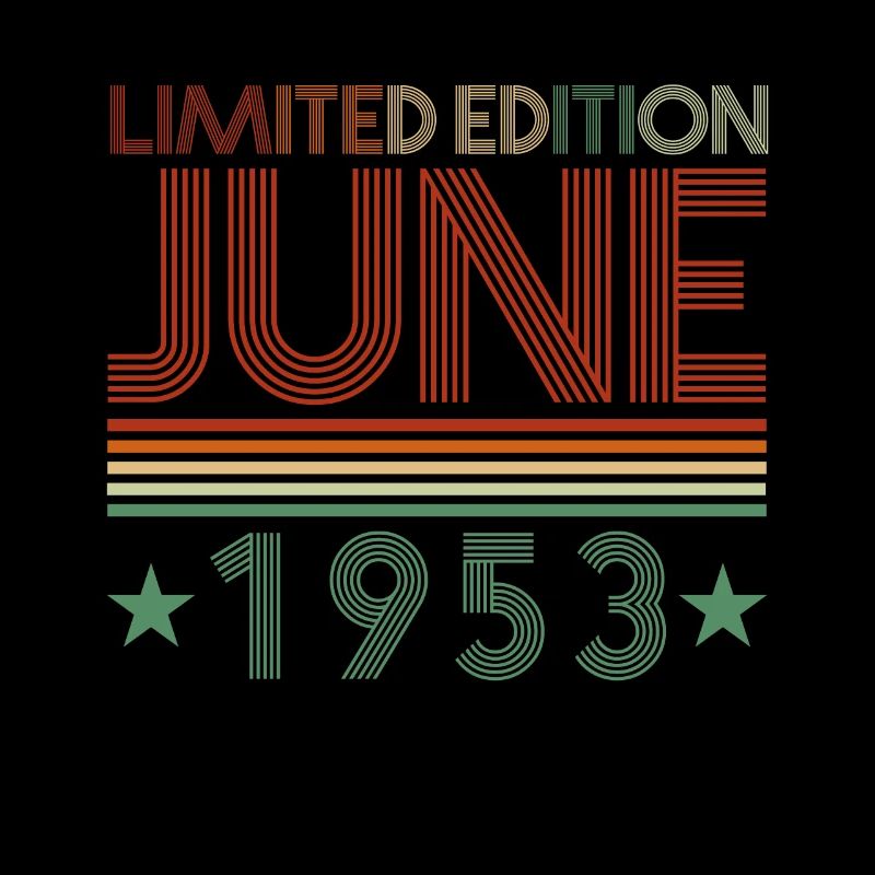 69th birthday June born 1953 Gift idea