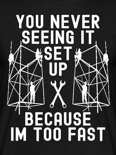 Scaffolding builder Tshirt