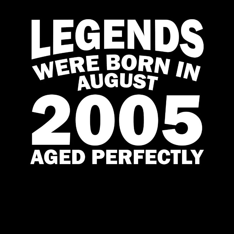 17th Birthday August Vintage 2005 Gift Idea
