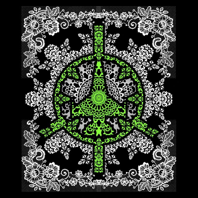 Frieden-Symbol, Friedenszeichen, Kampfjet No-War